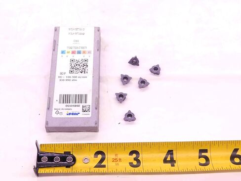 6 قطع جديدة ISCAR WOLH 05T304-GF IC908 كربيد مثقاب - EA0312CT4 in Kuwait