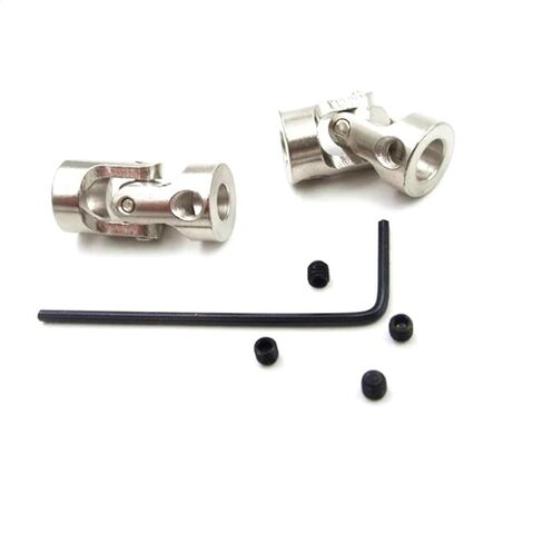 Universal Joints for Ship Model Shaft Mini Joint Bearing D8L18 D9L23 D11L23 D14L35 D16L35 5X5 8X8 5X8 Motor Shaft 5mm(D9L23 3.17 to 4) in Saudi Arabia