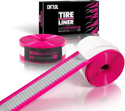 بطانة إطار الدراجة ذاتية اللصق، دراجة جبلية/طريق، واقي مسطح للثقب، حماية مضادة للثقب لـ 16 20 24 26 27.5 29 x1.75/1.95/2.125/2.4/3/4/5 MTB ebike 700c إطار سميك in Kuwait