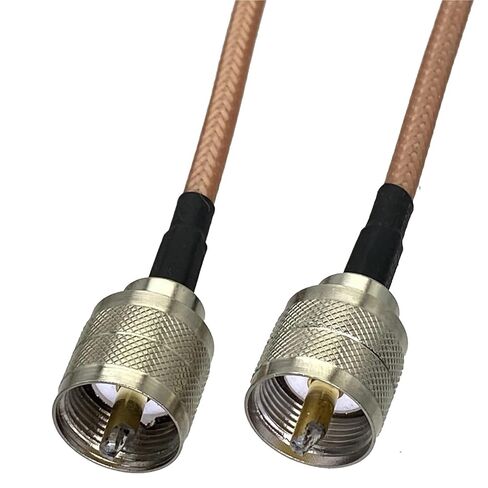 RG316 RG58 RG142 RG400 UHF PL259 إلى PL259 RF موصل محول محوري ضفيرة كابل قافز مستقيم 6 بوصة ~ 20 متر (8 بوصة (20 سم)) in Kuwait