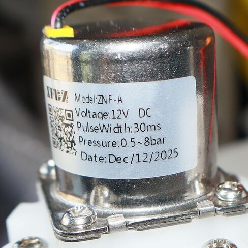 بيديت المرحاض الذكي 12 فولت تيار مستمر، مشعب صمام مياه ذو ملف لولبي مزدوج، OE# ZNF-DC12V (طراز الملصق ZNF-A)، 0.5-8 بار، عرض النبض 30 مللي ثانية، 3 منافذ مترابطة، التحكم في التتابع، التحقق من دبوس الموصل in Saudi Arabia
