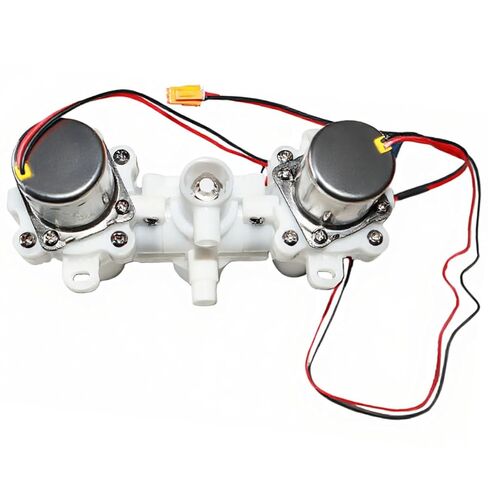 بيديت المرحاض الذكي 12 فولت تيار مستمر، مشعب صمام مياه ذو ملف لولبي مزدوج، OE# ZNF-DC12V (طراز الملصق ZNF-A)، 0.5-8 بار، عرض النبض 30 مللي ثانية، 3 منافذ مترابطة، التحكم في التتابع، التحقق من دبوس الموصل in Saudi Arabia