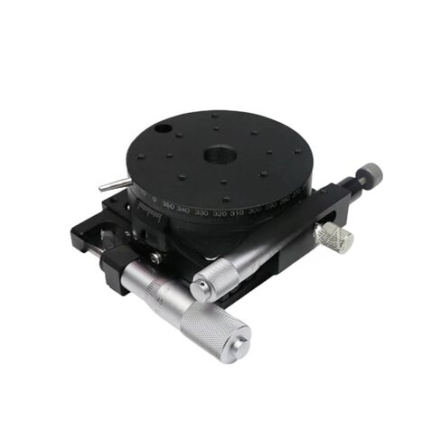 XR-محور 80 مللي متر منصة دوارة ذات حركة متوازية طاولة منزلق إزاحة يدوية XR80-L in Kuwait