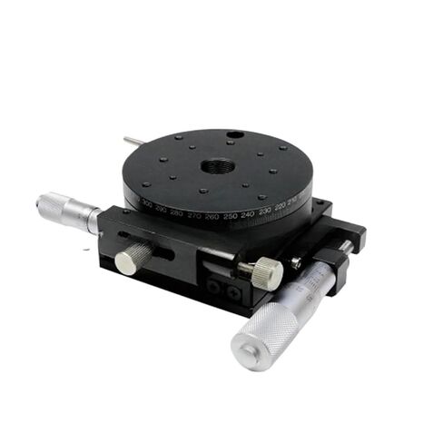 XR-محور 80 مللي متر منصة دوارة ذات حركة متوازية طاولة منزلق إزاحة يدوية XR80-L in Kuwait