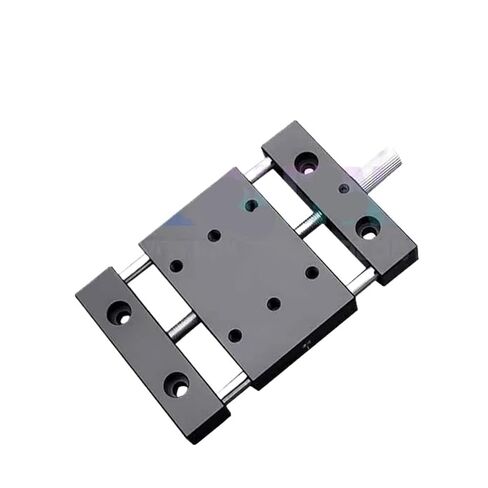 X-axis Manual Slide Precision fine-Tuning Feed Screw Displacement Linear Guide Workbench DX60/60A Stroke 20/50/80mm(DX60-DB60) in Saudi Arabia