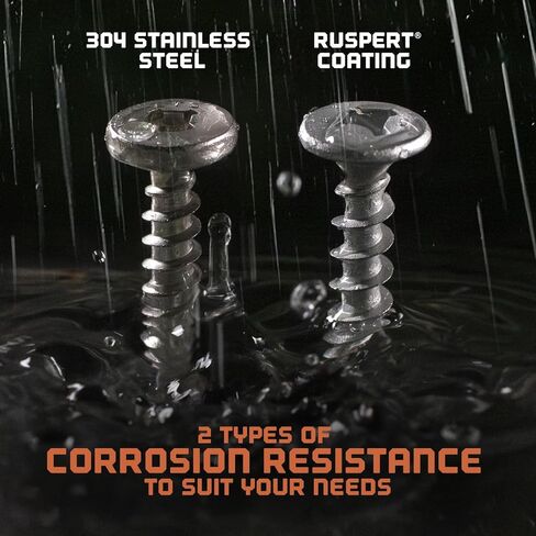 مثبتات بالإضافة إلى رأس فطيرة تثبيت ST من المعدن إلى الخشب #10 × 1-1/2 بوصة 304 براغي مشبك ST من الفولاذ المقاوم للصدأ، عدد 250 - مصممة لربط مشابك السقف المعدنية بالخشب in Kuwait