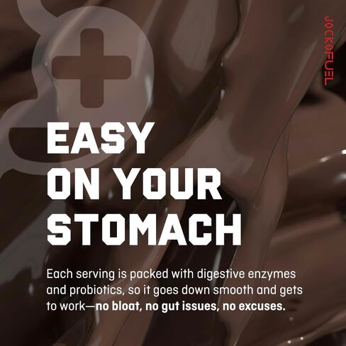 Jocko Fuel Whey Protein Powder, Chocolate Milkshake, 22g Protein, Digestive Enzymes + Probiotic Blend, No Sugar Added, with Essential Amino Acids + Electrolyte Minerals, 26 Servings in Saudi Arabia