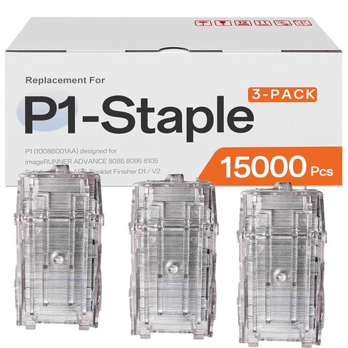 3-حزمة P1 ستابلز استبدال لكانون 1008B001AA P1 ل 8085 8095 8105 السرج التشطيب AB2 D1 V2 التيلة خرطوشة in Saudi Arabia