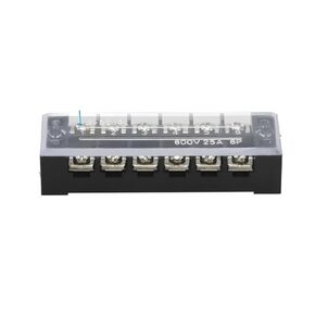 1pc TB45 Barrier Terminal Block TB Series Wire Connector 600V 45A 3/4/6/8/10/12 Position Screw Connection Connector(TB4506) in Kuwait