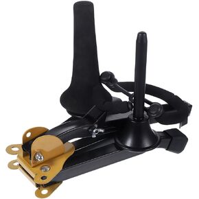 TOYANDONA Foldable Alto Tenor Saxophone Stand with 2 Flute and Clarinet Holders, Portable Bent Sax Holder Rack for Woodwind Instrument Accessories in Kuwait