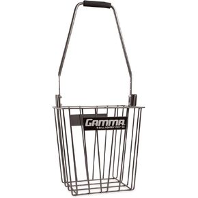 GAMMA Ball Hopper Hi-Rise 75 - سلة كرات تنس شديدة التحمل مع مقبض لسهولة الالتقاط والتخزين - تحمل 75 كرة تنس، هيكل فولاذي متين، طلاء مقاوم للطقس (ألوان متعددة) in Kuwait