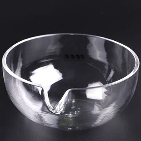 Quartz evaporating Dish, Round Bottom Dish, high Temperature Resistance, high Light Transmittance, Heating Solution Stirring Container (150ML(1)) in Saudi Arabia