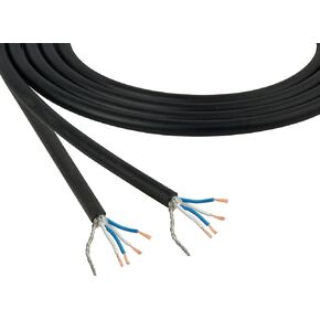 كابل ميكروفون CANARE L-4E6S، رباعي النواة، أسود (60 قدم) in Kuwait