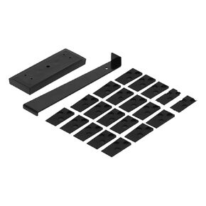 طقم تثبيت الأرضية، مجموعة أدوات تركيب Flo الخشبية المصفحة، كتلة التنصت على قضيب السحب من لوديس، مادة حديد PP ABS متينة للغراء أو تركيب الأرضيات بدون غراء in Kuwait