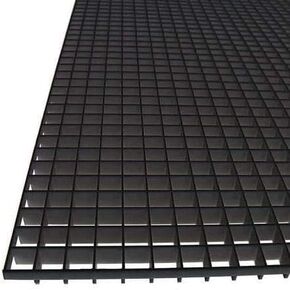 لوحة قفص البيض من KastLite مكونة من قطعتين باللون الأبيض | البوليسترين | 21-3/4" x 21-3/4" مع 1/2" x 1/2" x 3/8" حجم الخلية | صُنع بواسطة شركة اللوفر الأمريكية in Kuwait