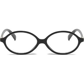 LASPOR Retro Oval Glasses for Women Men 90s Round Blue Light Blocking Glasses Y2K Nerd Eyeglasses in Kuwait