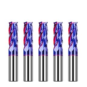 HRC65 4 Flutes Carbide End Mill Tungsten Steel Milling Cutter CNC Lathe Tools Flat Endmills for Stainless Metal(D14xD14x150L) in Kuwait