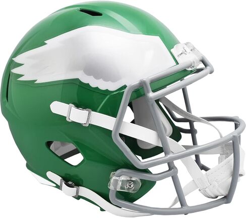 Philadelphia Eagles Alternate 2023 Kelly Green On-Field Riddell Speed Replica Full Size Helmet - NFL Replica Helmets in Saudi Arabia