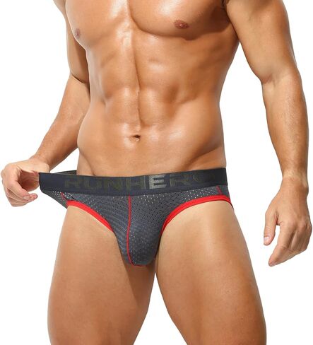 Jock Straps for Men Athletic Supporter Sports Mens Underwear Breathable Comfortable Jockstrap in Saudi Arabia