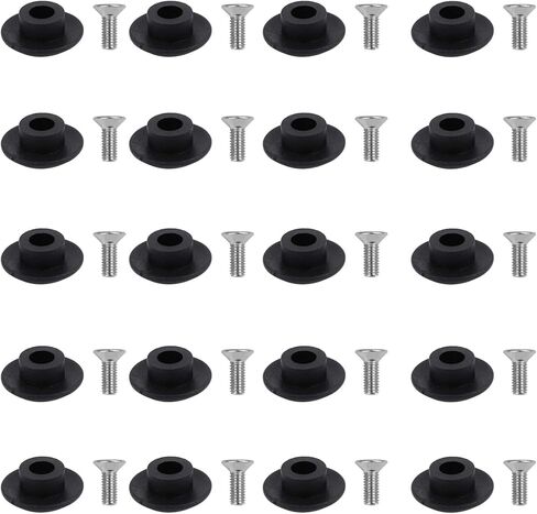 20Pcs Kayak Buckle Cord Hook Nylon Buckle, Kayak Accessories, Kayak Rope Buckle Nylon Fixing Buckle High Strength Nylon Clasp for Canoe Boat Fishing Rigging Sailing Camping Kayak Accessories in Saudi Arabia