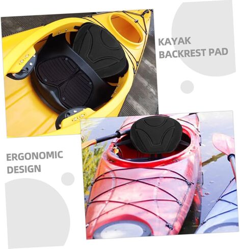 Kayak Backrest Pad Cushion – EVA Waterproof Back Support for Canoes and Kayaks – Breathable Outdoor Seat Cushion – Portable and Comfortable Design for Fishing and Recreation in Saudi Arabia