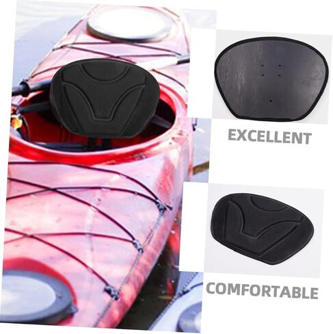 Kayak Backrest Pad Cushion – EVA Waterproof Back Support for Canoes and Kayaks – Breathable Outdoor Seat Cushion – Portable and Comfortable Design for Fishing and Recreation in Saudi Arabia
