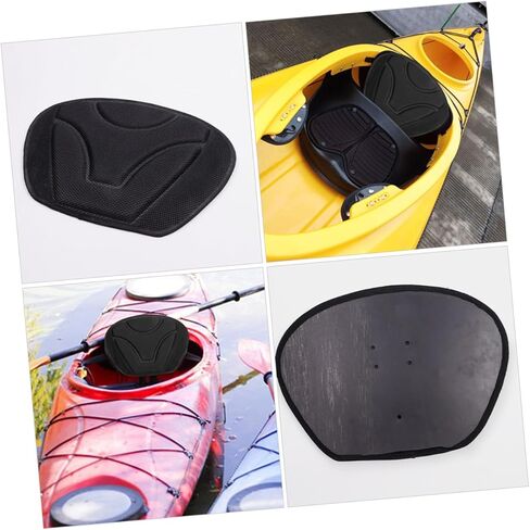 Kayak Backrest Pad Cushion – EVA Waterproof Back Support for Canoes and Kayaks – Breathable Outdoor Seat Cushion – Portable and Comfortable Design for Fishing and Recreation in Saudi Arabia
