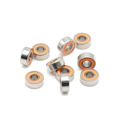 10 قطعة 4X10X4mm SMR104 2RS CB ABEC7 4X10X4 الفولاذ المقاوم للصدأ الهجين محمل كروي سيراميك دون الشحوم تحول سريع in Saudi Arabia