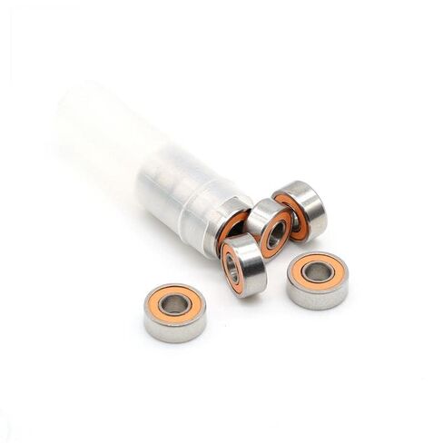 10 قطعة 4X10X4mm SMR104 2RS CB ABEC7 4X10X4 الفولاذ المقاوم للصدأ الهجين محمل كروي سيراميك دون الشحوم تحول سريع in Saudi Arabia