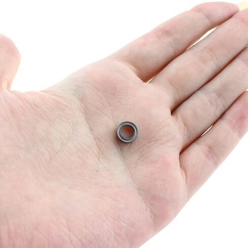 Maxmoral 10 قطعة 5x8x2.5 مللي متر MR85ZZ البسيطة الكروم الصلب مزدوجة محمية الكرة تحمل مناسبة لإنتاج نموذج طابعة ثلاثية الأبعاد in Kuwait