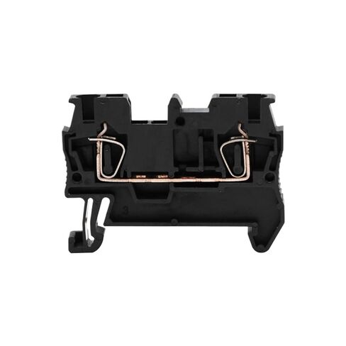 10 Pieces ST2.5 Spring Cage Connection 2.5 Mm² 14 AWG Wiring Pullback Wire Connector DIN Rail Terminal Blocks ST 2.5(Blank Marker ZB5) in Saudi Arabia
