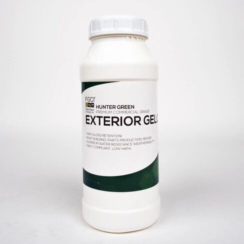 FGCI - 1 Gallon Marine Grade Gel Coat for Boat Building, RV Gel Coat, Restoration, Carbon Fiber Gel Coat, Fiberglass Repair, Patching, and Repair kit (Nardo Gray) in Saudi Arabia