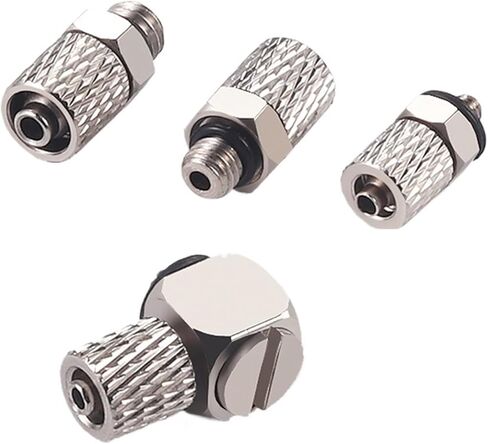 10pcs Quick Screw Straight Joint M-3H-6 M-5HL-6 M-6H-4 Fast Wring Connector Pneumatic Air Fitting Straight Hose Nipple(M-5HL-3) in Saudi Arabia