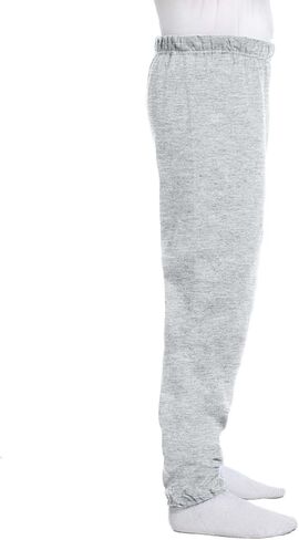 Jerzees mens 8 oz. 50/50 NuBlend Fleece Sweatpants(973)-ASH-2XL in Saudi Arabia