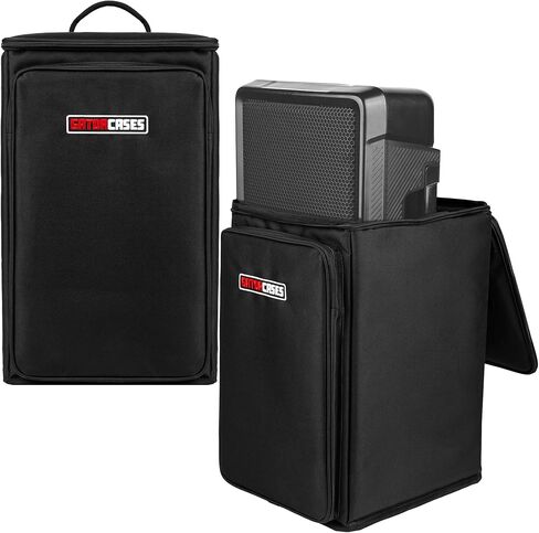 حقيبة ظهر لمكبرات الصوت من سلسلة Gator Cases Sound Check، تناسب معظم مكبرات الصوت PA، مع حماية مبطنة وبنية مقاومة للماء، مثالية للحفلات والسفر والأحداث، (G-UNIV-TRANSPORTER-BP) in Saudi Arabia