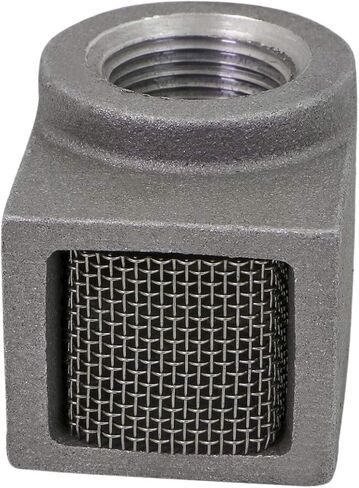صمام خط الوسط HHSW3400-5 منظم الغاز مع وصلات شاشة 3/4 بوصة (5 عبوات)، أبيض in Saudi Arabia