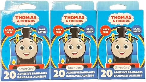 Thomas Adhesive Bandages, Latex Free, 3 Boxes of 20 in Saudi Arabia