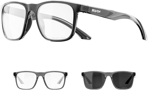 SCVCN 5-pack Polarized & 1-pair Photochromic Lifestyle Sunglasses for Men Women, 25.8g Lightweight TR90 Frame in Kuwait