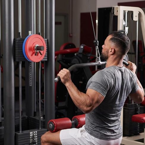 Gym Pin for Weight Stack Machine, Weight Stack Pin with Spring Clip Collar, Weight Stack Extender Pin for Gym Cable Machine, Commercial Gym and Home Gym Fitness Equipment in Saudi Arabia