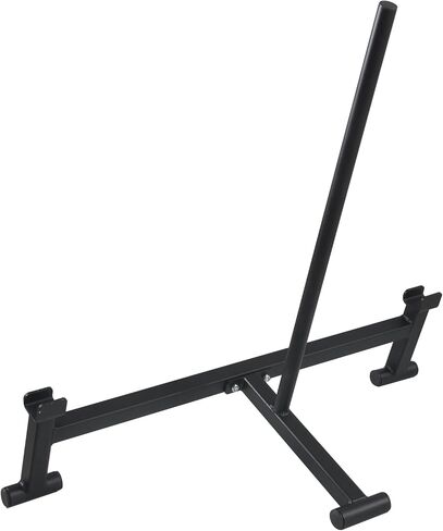 حامل رفع الأثقال من Deadlift لسهولة تغيير لوحات الوزن - سعة 2000 رطل، رفع مرتفع لصالة الألعاب الرياضية والتدريبات المنزلية، أسود in Kuwait