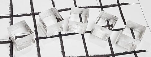 20 قطعة 3/4 بوصة × 3/4 بوصة × 3/4 بوصة مربعة شفافة من الأكريليك شبكي مكعبات بلاستيكية قضيب ربط PMMA in Kuwait