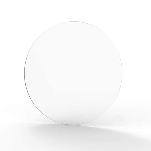 قرص أكريليك بلوري من KASTLITE | دائرة شبكية بسمك وقطر مخصصين | الاختيار: سمك 0.125 بوصة وقطر 8 بوصة in Kuwait
