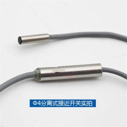 1pcs M3 M4 M5 Miniature Separated Proximity Switch Sensor Inductive Metal Sensing Normally Open and Normally Closed(M4 0.8mm NPN Open) in Saudi Arabia