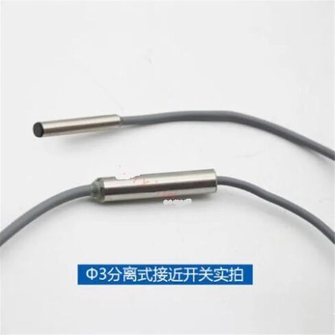 1pcs M3 M4 M5 Miniature Separated Proximity Switch Sensor Inductive Metal Sensing Normally Open and Normally Closed(M4 0.8mm NPN Open) in Saudi Arabia