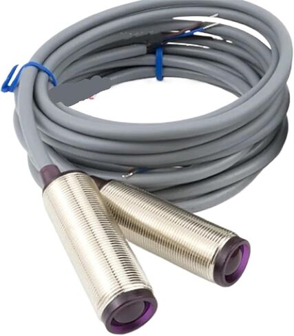 1 قطعة M18 الكهروضوئي التبديل الاستشعار الكهروضوئية التعريفي التبديل DC24v المسافة 5 متر 15 متر NPN PNP (5 متر NPN عادي مفتوح) in Saudi Arabia