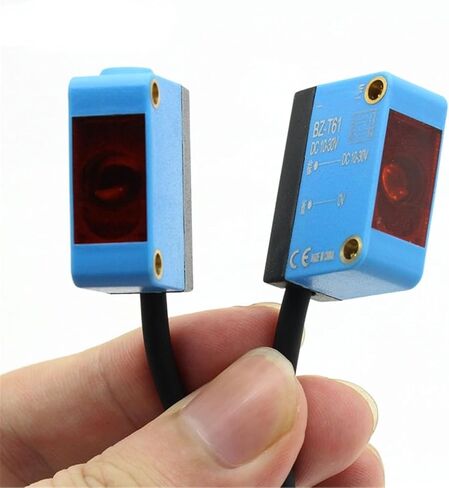 1pcs Square Photoelectric Switch Visible Spot Sensor BZ-T61 Normally Open and Normally Closed in Saudi Arabia