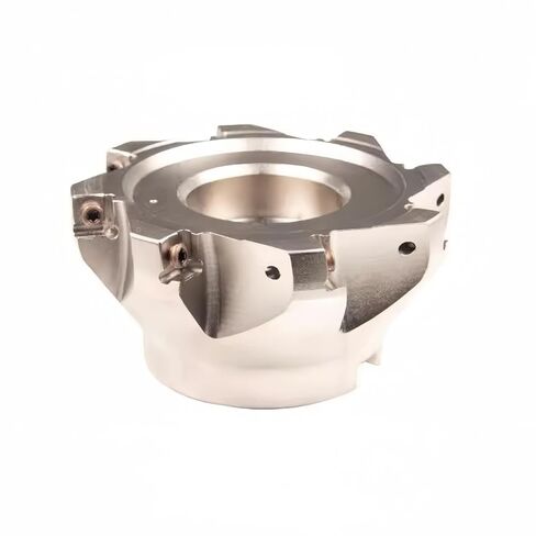 مطحنة وجه سريعة التغذية بزاوية 88 درجة 1.6 بوصة × 5 بوصة قاطعة طحن ثقيلة 8 مزامير مطلية بالنيكل مطحنة وجه قابلة للفهرسة in Kuwait