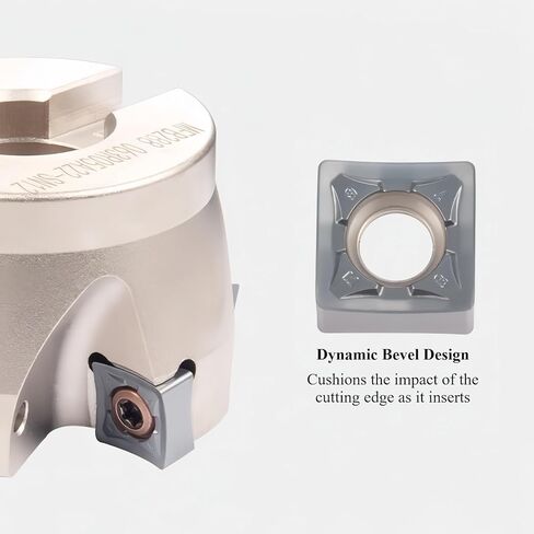 2 عبوة 88 درجة مطحنة وجه سريعة التغذية 0.87 بوصة × 2-1/2 بوصة قاطعة طحن ثقيلة 5 مزامير مطلية بالنيكل مطحنة وجه قابلة للفهرسة in Kuwait