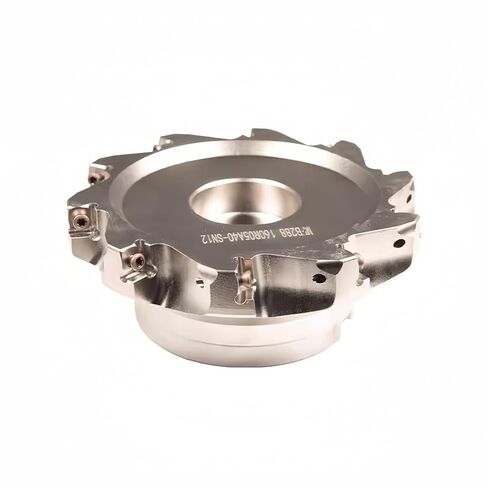 مطحنة وجه سريعة التغذية بزاوية 88 درجة 1.6 بوصة × 6-1/3 بوصة قاطعة طحن ثقيلة 10 مزامير مطلية بالنيكل مطحنة وجه قابلة للفهرسة in Kuwait