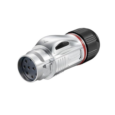 BD24 Metal Aviation Socket 10-core Quick-Plug Power Signal IP68 Industrial Connector(Female Socket) in Saudi Arabia